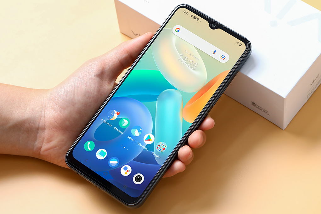 Điện thoại vivo Y16 64GB Màu Đen