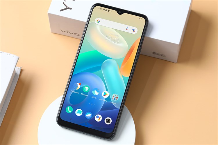 Điện thoại vivo Y16 64GB Màu Đen