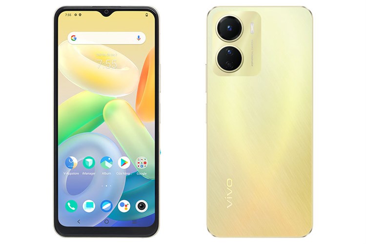 Điện thoại vivo Y16 64GB Màu Vàng