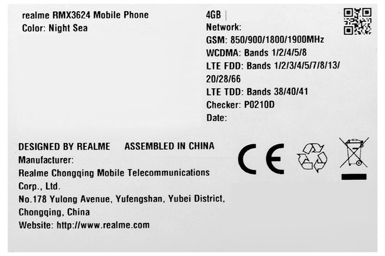 Điện thoại realme C33 (4GB/64GB)