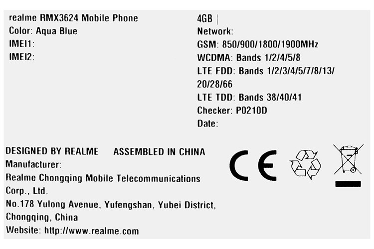 Điện thoại realme C33 (4GB/64GB)