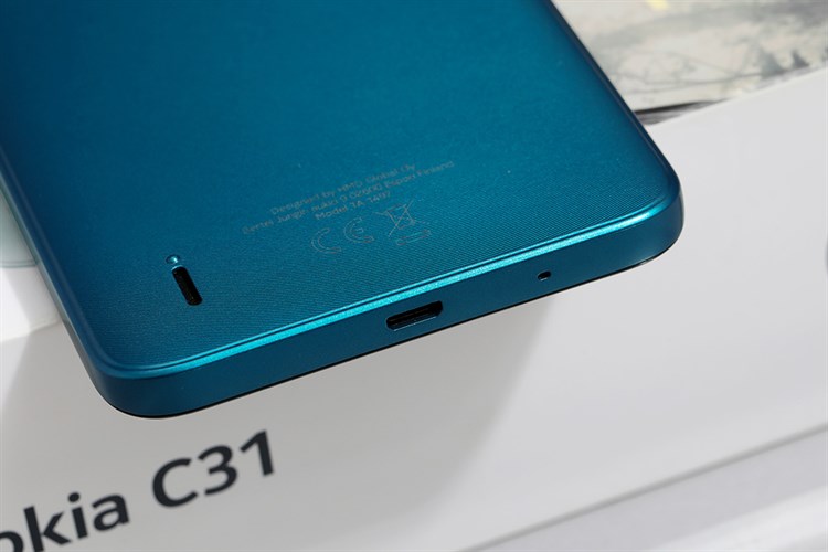 Điện thoại Nokia C31 (4GB/128GB) Màu Xanh Đậm