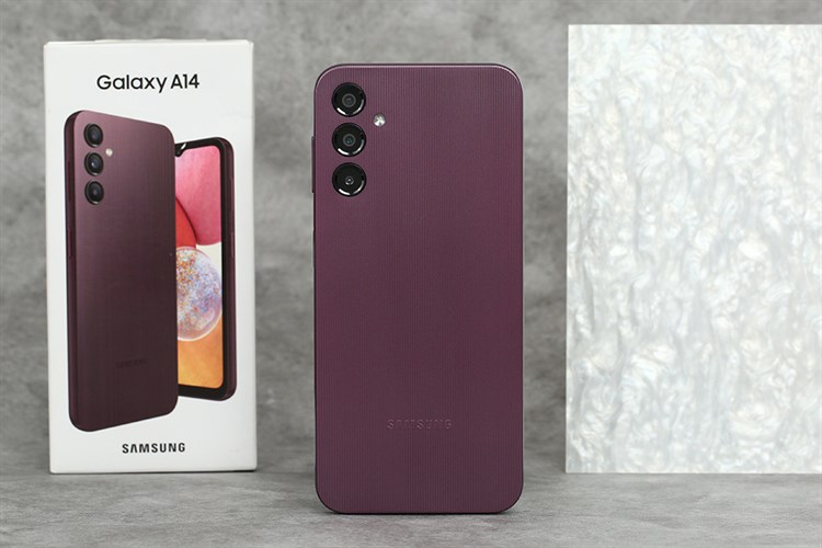 Điện thoại Samsung Galaxy A14 6GB Màu Đỏ đô