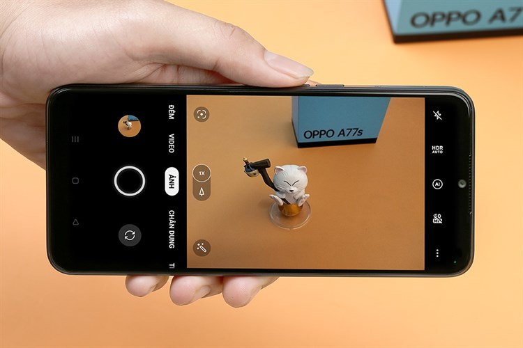 Điện thoại OPPO A77s Màu Đen