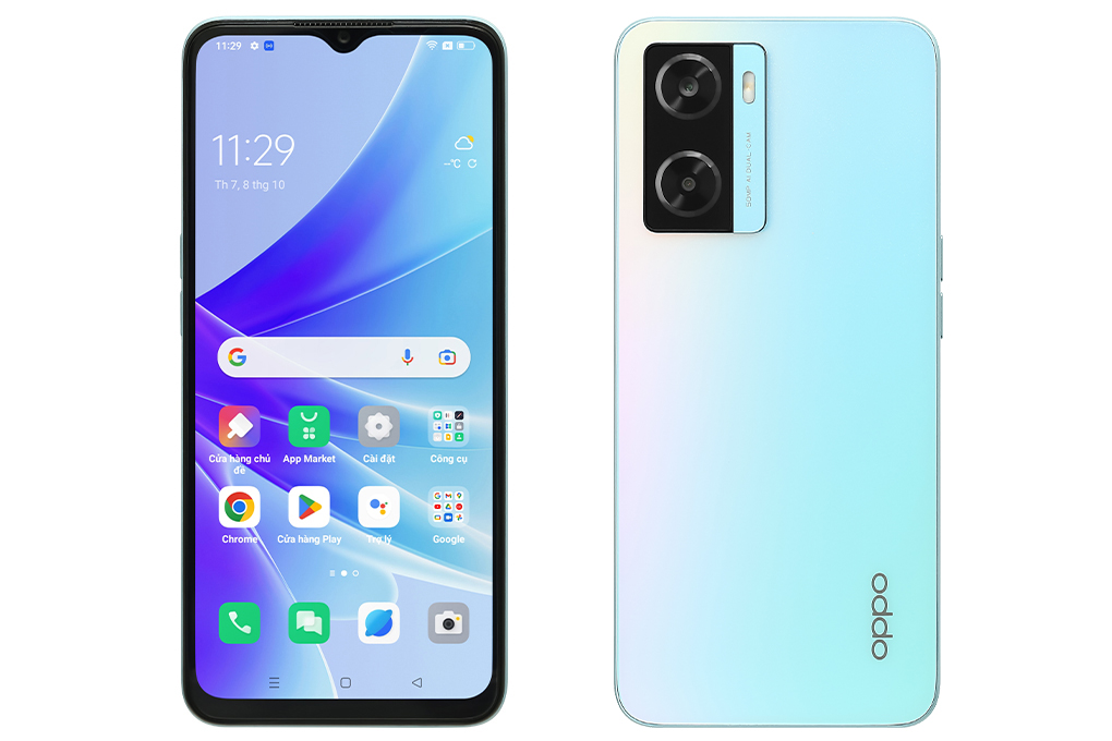 Điện thoại OPPO A77s Màu Xanh ngọc