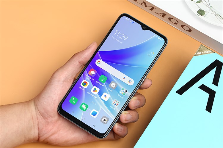 Điện thoại OPPO A77s Màu Xanh ngọc