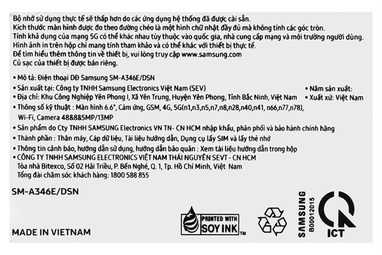 Điện thoại Samsung Galaxy A34 5G 8GB/256GB Màu Bạc