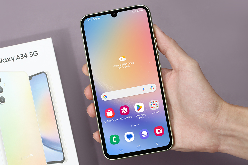 Điện thoại Samsung Galaxy A34 5G 8GB/256GB Màu Xanh Lá Mạ