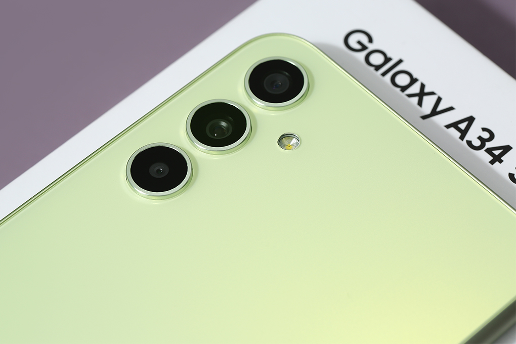 Điện thoại Samsung Galaxy A34 5G 8GB/256GB Màu Xanh Lá Mạ