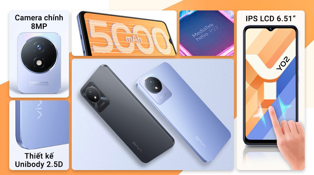 Điện thoại vivo Y02