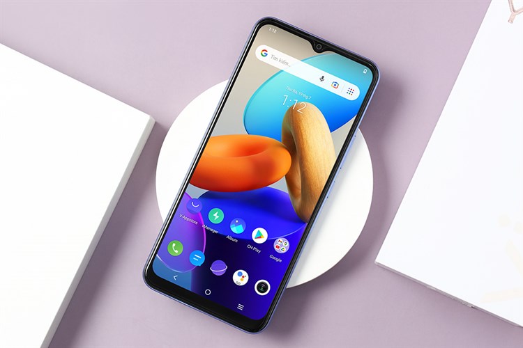 Điện thoại vivo Y02 Màu Xanh tím