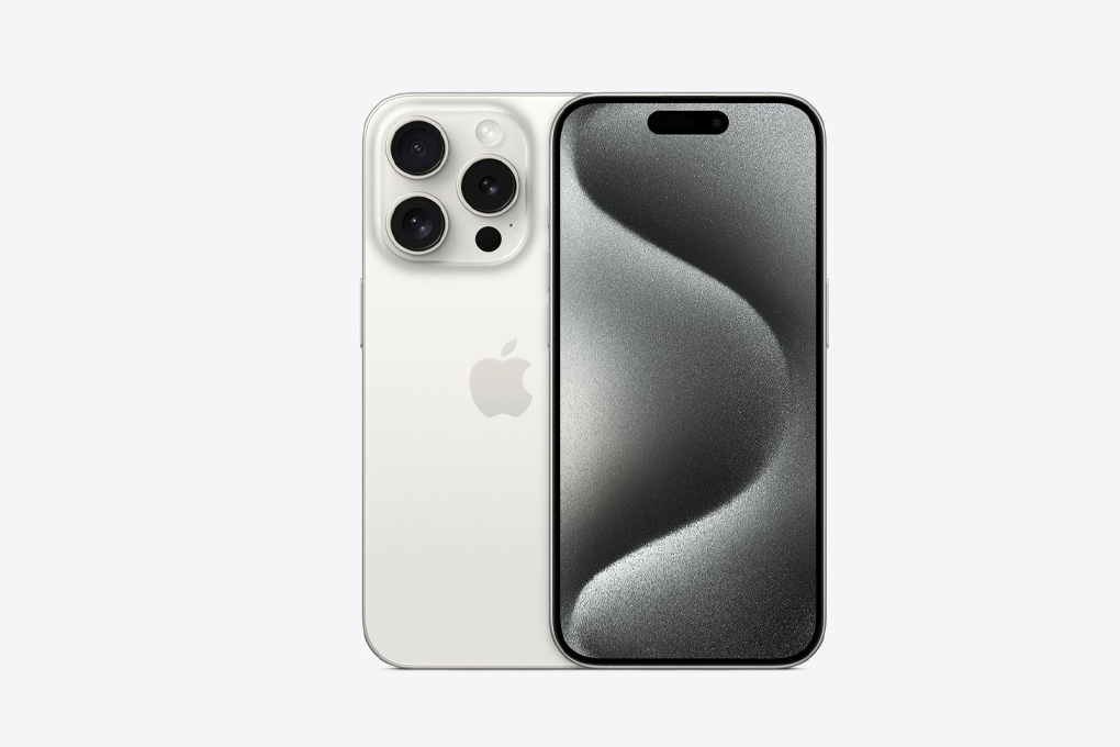 Điện thoại iPhone 15 Pro 128GB Màu Titan trắng