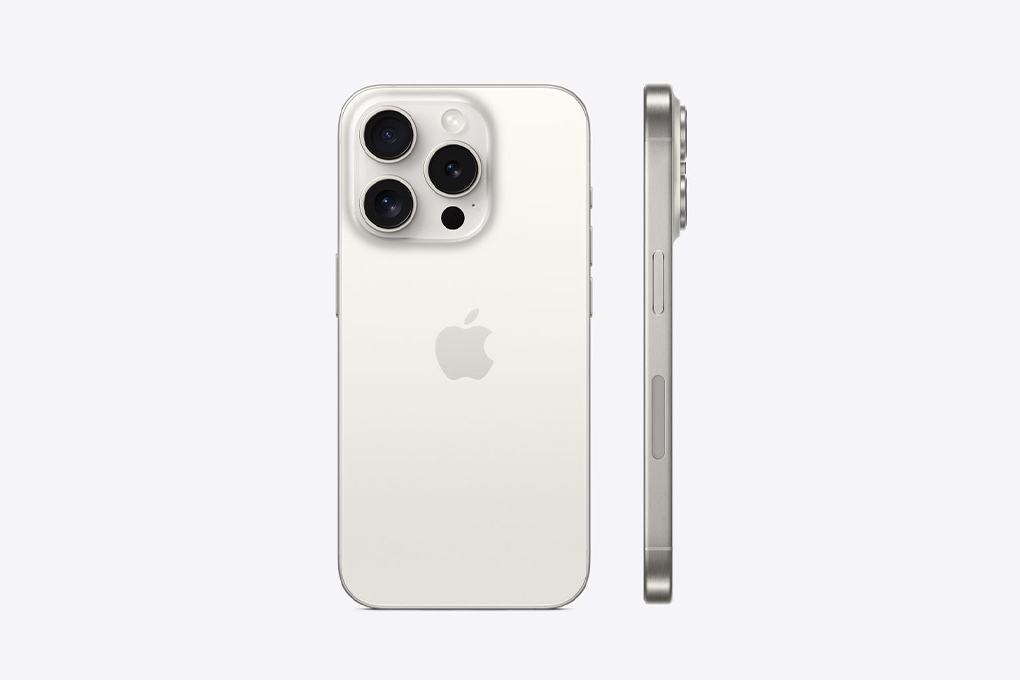 Điện thoại iPhone 15 Pro 128GB Màu Titan trắng