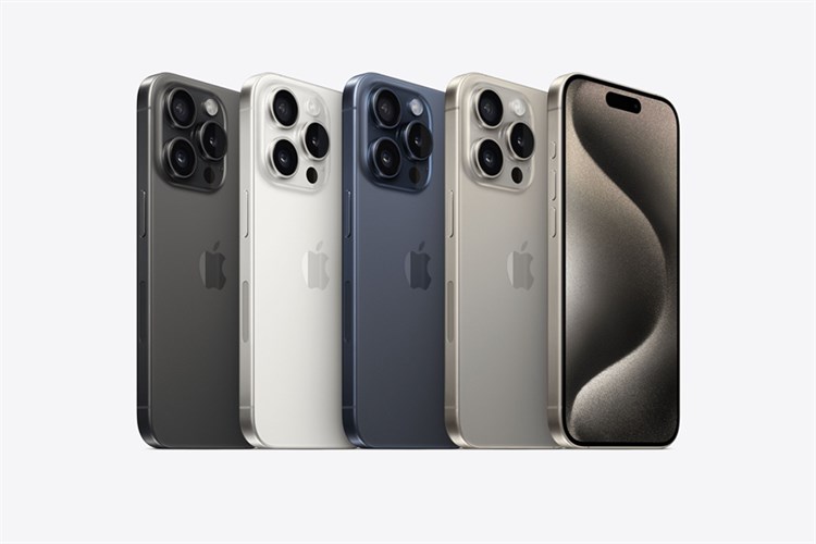 Điện thoại iPhone 15 Pro 128GB Màu Titan xanh