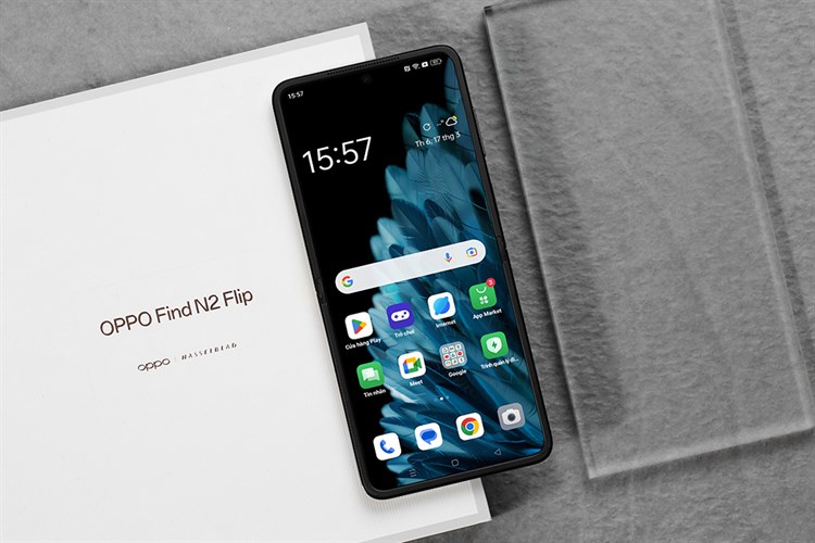 Điện thoại OPPO Find N2 Flip 5G 8GB/256GB Màu Đen