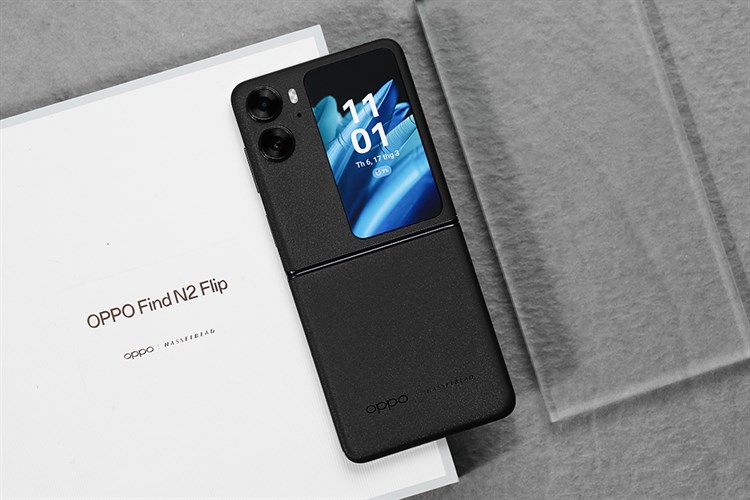Điện thoại OPPO Find N2 Flip 5G 8GB/256GB Màu Đen