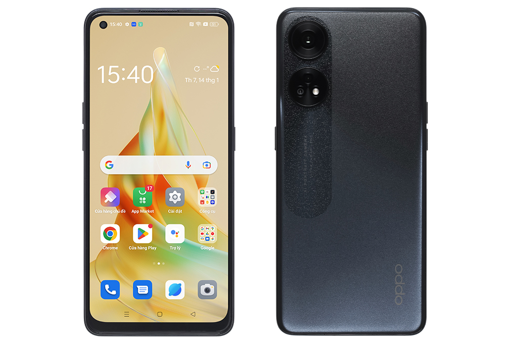 Điện thoại OPPO Reno8 T 8GB/256GB Màu Đen