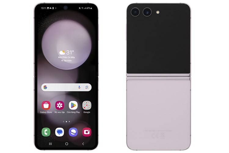 Điện thoại Samsung Galaxy Z Flip5 5G 8GB/256GB Màu Tím nhạt