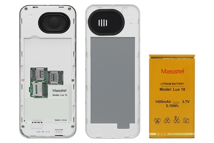 Điện thoại Masstel Lux 10 Màu Xanh lá