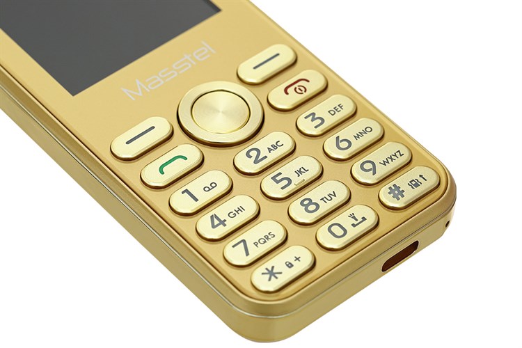 Điện thoại Masstel Lux 10 Màu Vàng