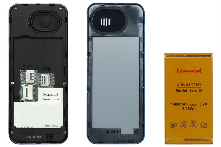 Điện thoại Masstel Lux 10 Màu Xanh Dương