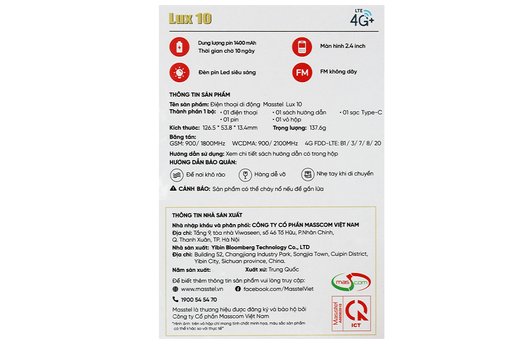 Masstel Lux 10 - 22