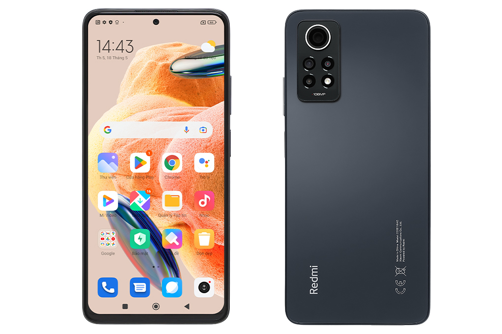 Điện thoại Xiaomi Redmi Note 12 Pro 128GB Màu Xám