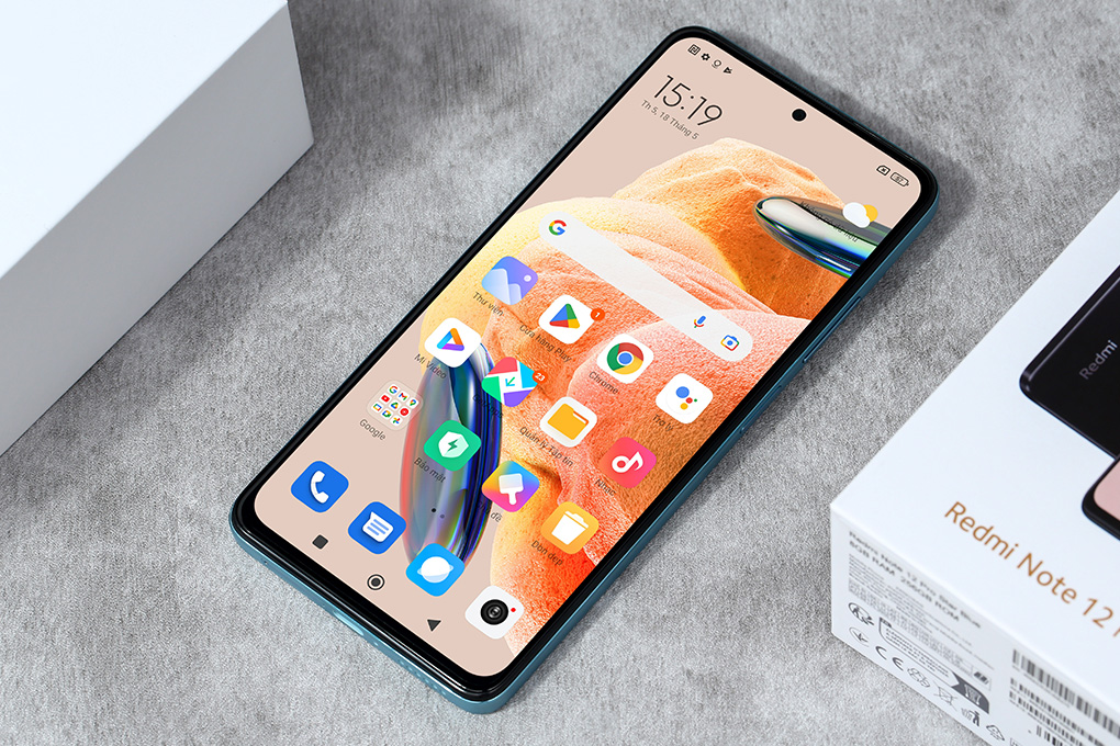 Điện thoại Xiaomi Redmi Note 12 Pro 128GB Màu Xanh dương nhạt