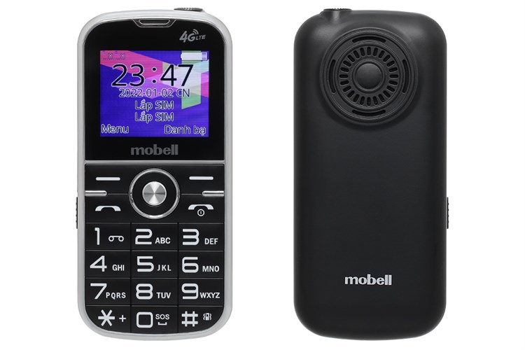 Điện thoại Mobell F209 Màu Đen