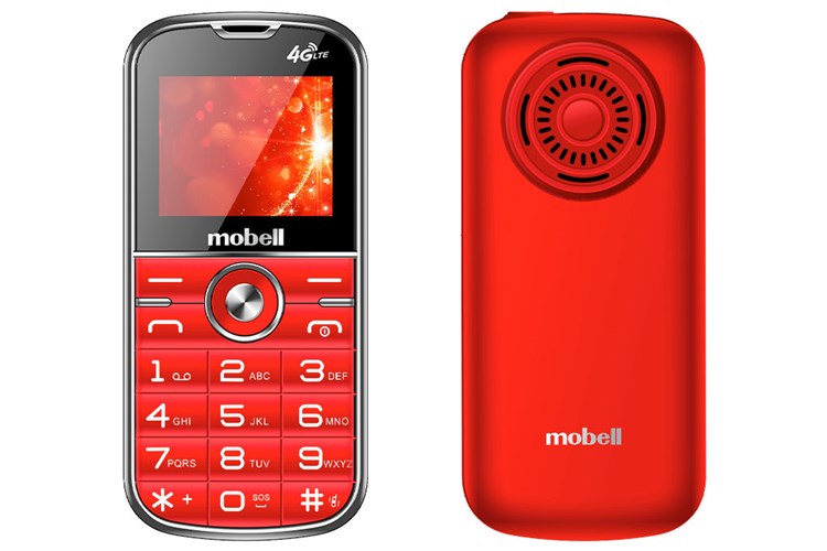 Điện thoại Mobell F209 Màu Đỏ