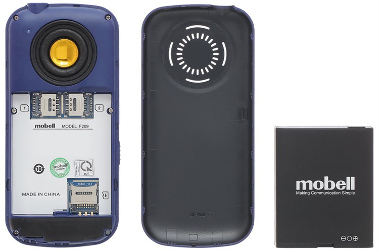 Điện thoại Mobell F209 Màu Xanh Dương