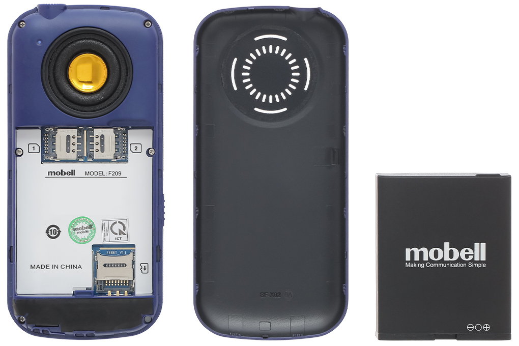 Điện thoại Mobell F209 Màu Xanh Dương