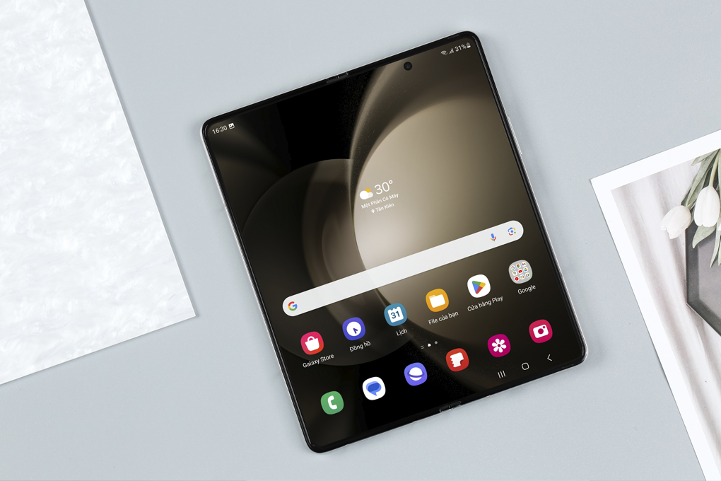 Điện thoại Samsung Galaxy Z Fold5 5G 12GB/256GB Màu Kem