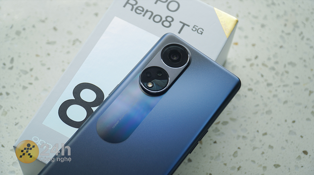 Cụm camera độc đáo - OPPO Reno8 T 5G 256GB