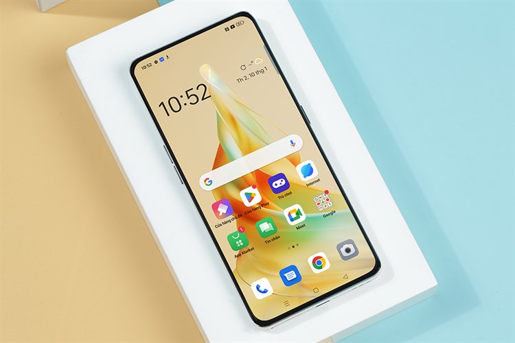 Điện thoại OPPO Reno8 T 5G 256GB Màu Vàng đồng