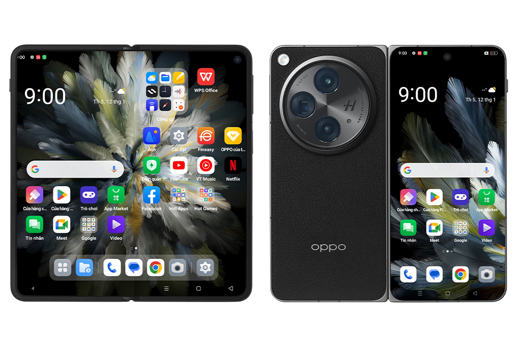 Điện thoại OPPO Find N3 5G 16GB/512GB Màu Đen