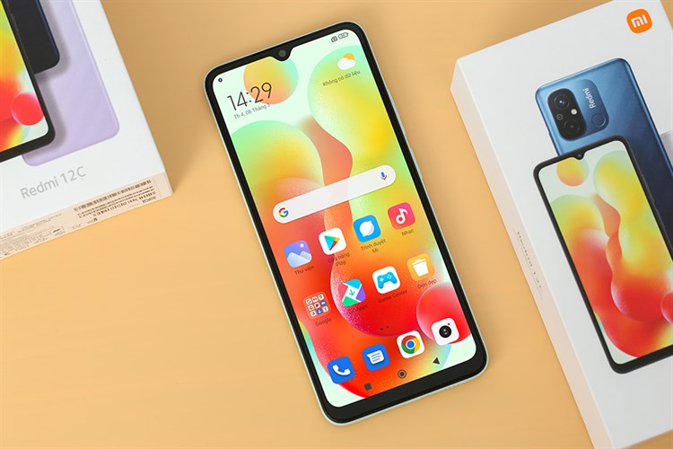 Điện thoại Xiaomi Redmi 12C 128GB Màu Xanh lá