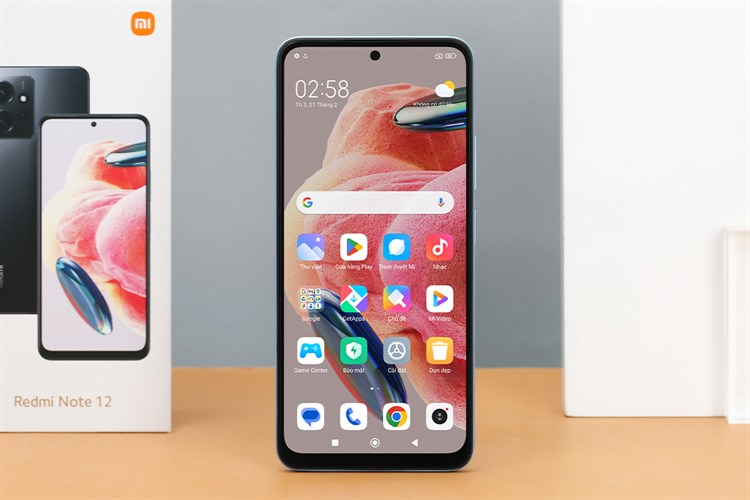 Điện thoại Xiaomi Redmi Note 12 (8GB/128GB) Màu Xanh Dương