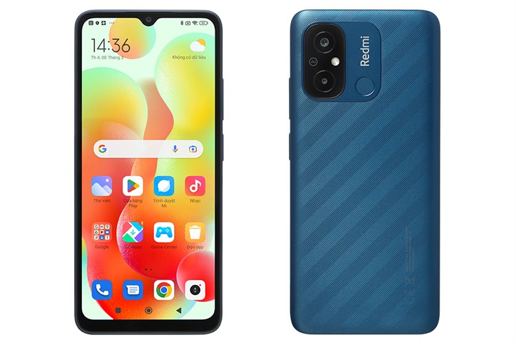 Điện thoại Xiaomi Redmi 12C 64GB Màu Xanh Dương