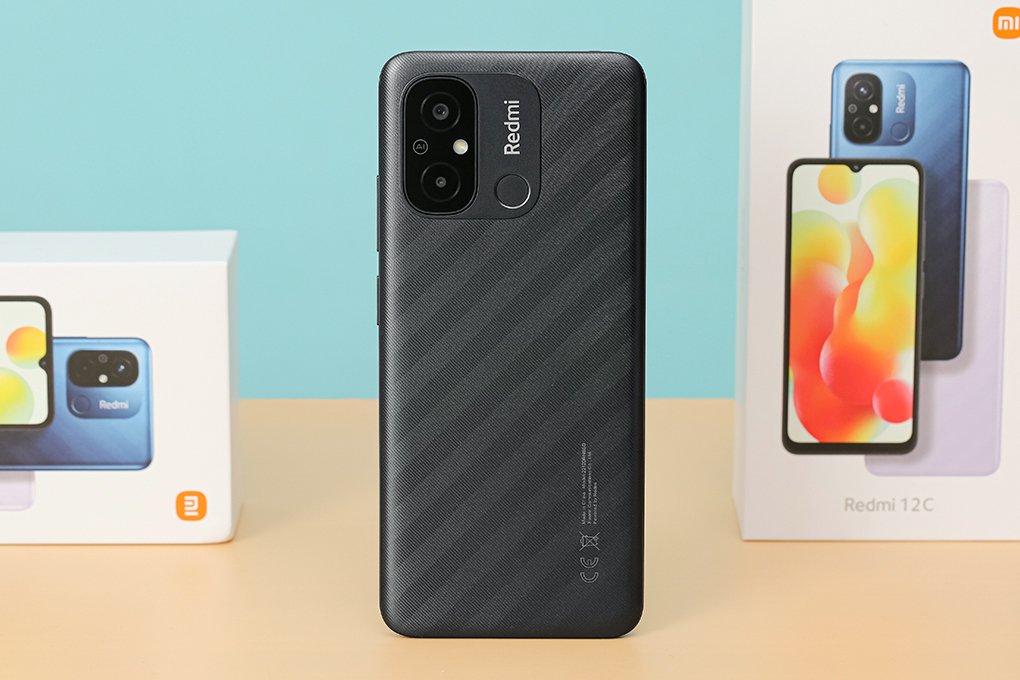 Điện thoại Xiaomi Redmi 12C 64GB Màu Xám
