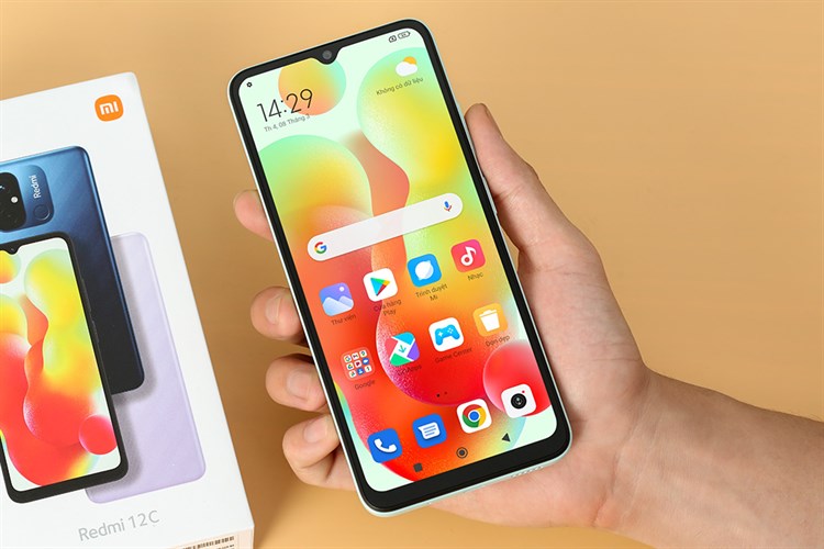 Điện thoại Xiaomi Redmi 12C 64GB Màu Xanh lá