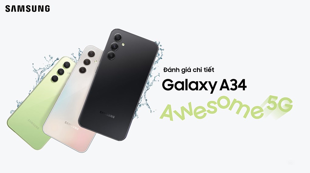 Điện thoại Samsung Galaxy A34 5G 128GB