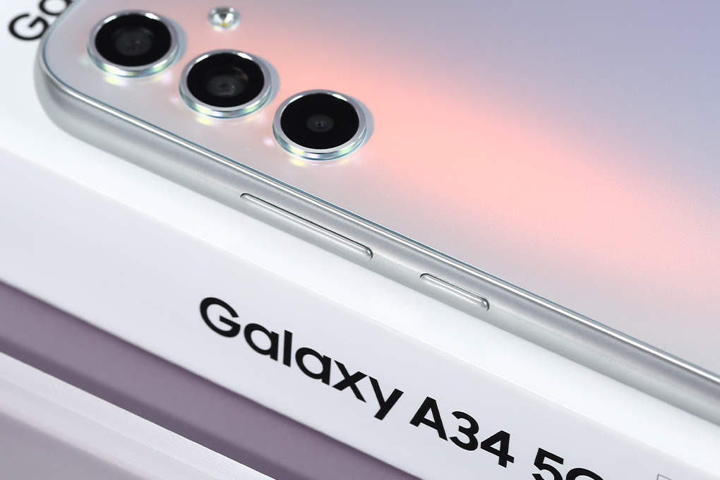 Điện thoại Samsung Galaxy A34 5G 128GB Màu Bạc