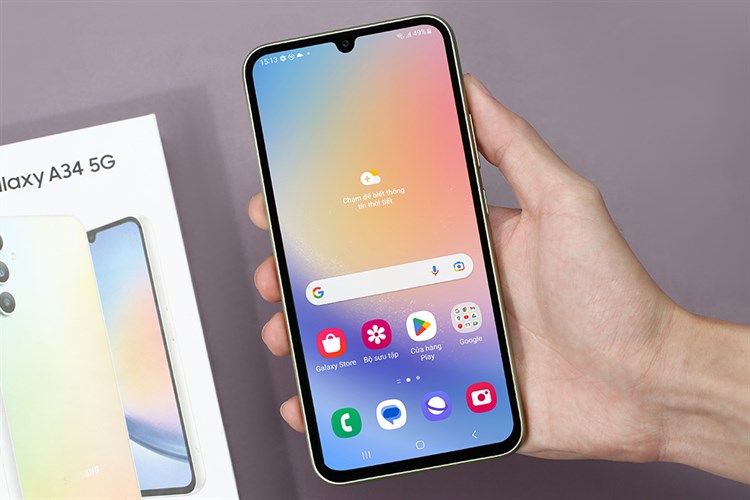 Điện thoại Samsung Galaxy A34 5G 128GB Màu Xanh Lá Mạ