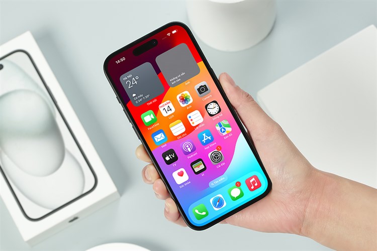 Điện thoại iPhone 15 256GB Màu Đen