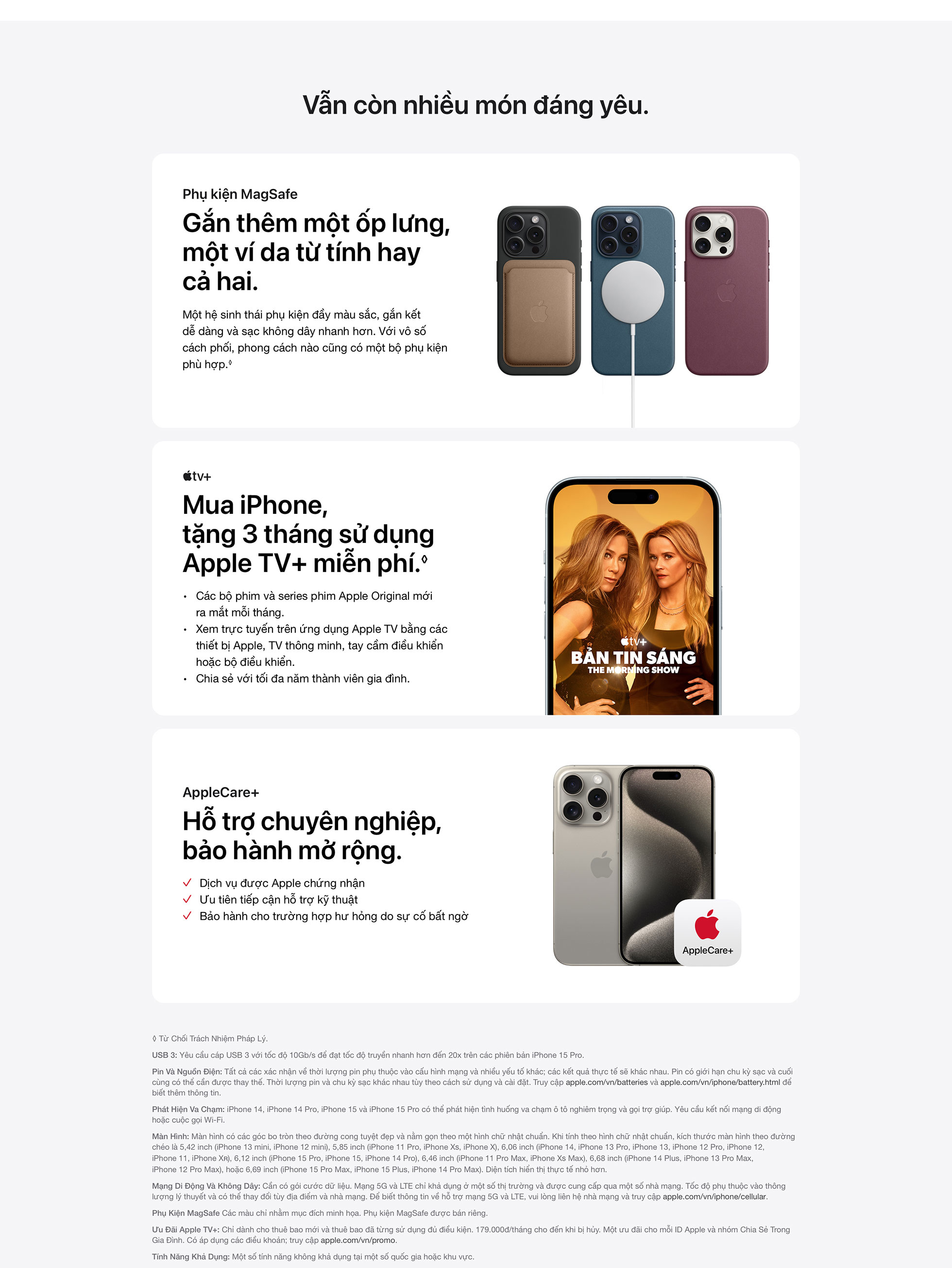 iPhone 15 Pro 256GB Phụ Kiện