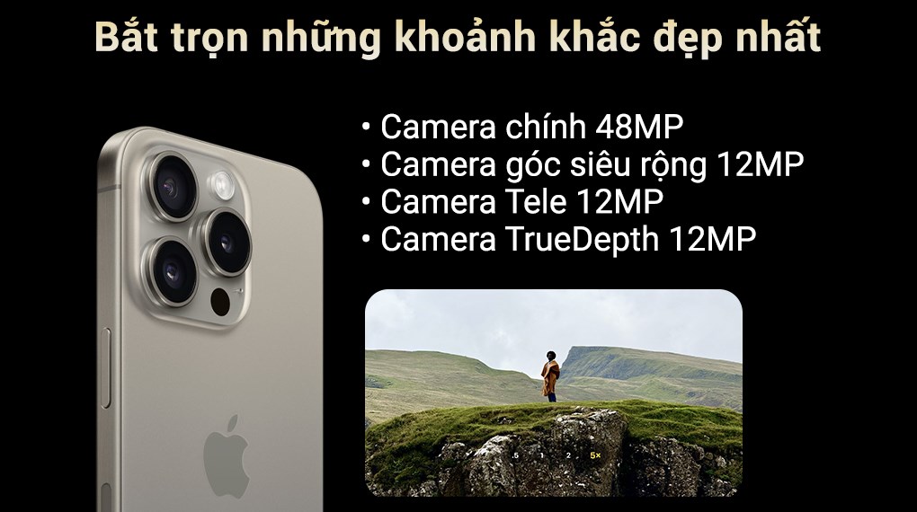 Điện thoại iPhone 15 Pro 512GB
