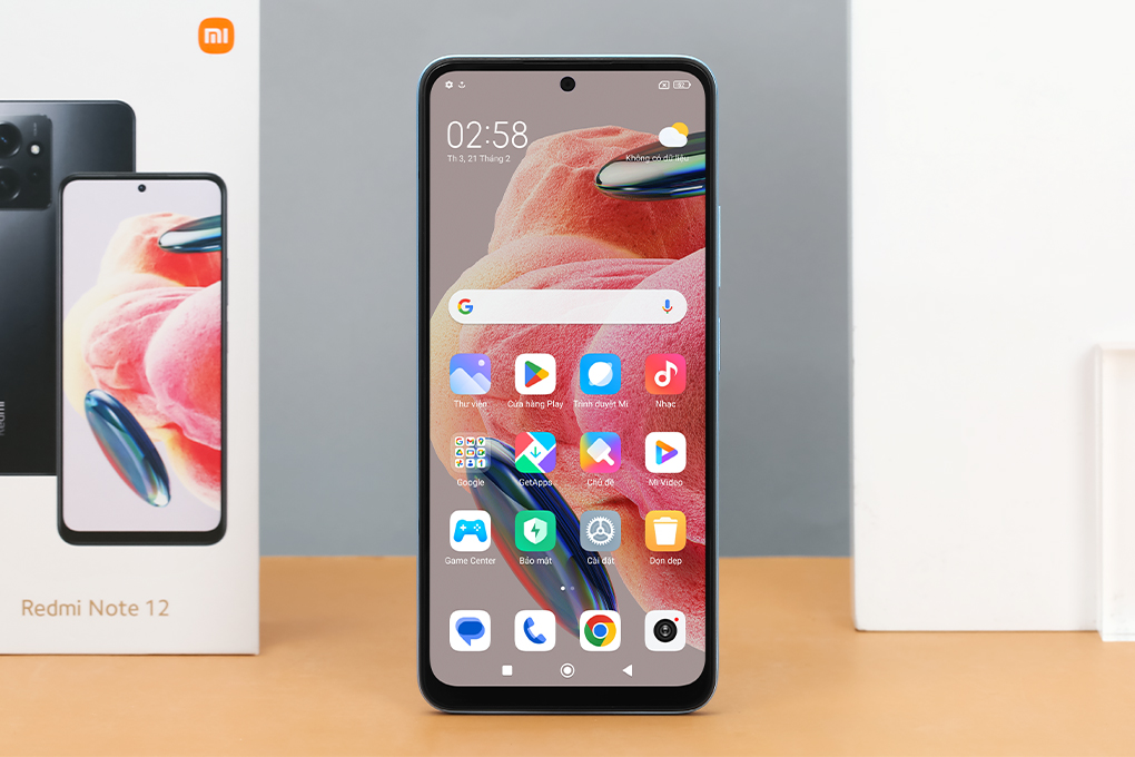 Điện thoại Xiaomi Redmi Note 12 (4GB/128GB) Màu Xanh Dương