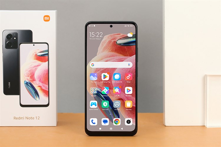 Điện thoại Xiaomi Redmi Note 12 (4GB/128GB) Màu Xám