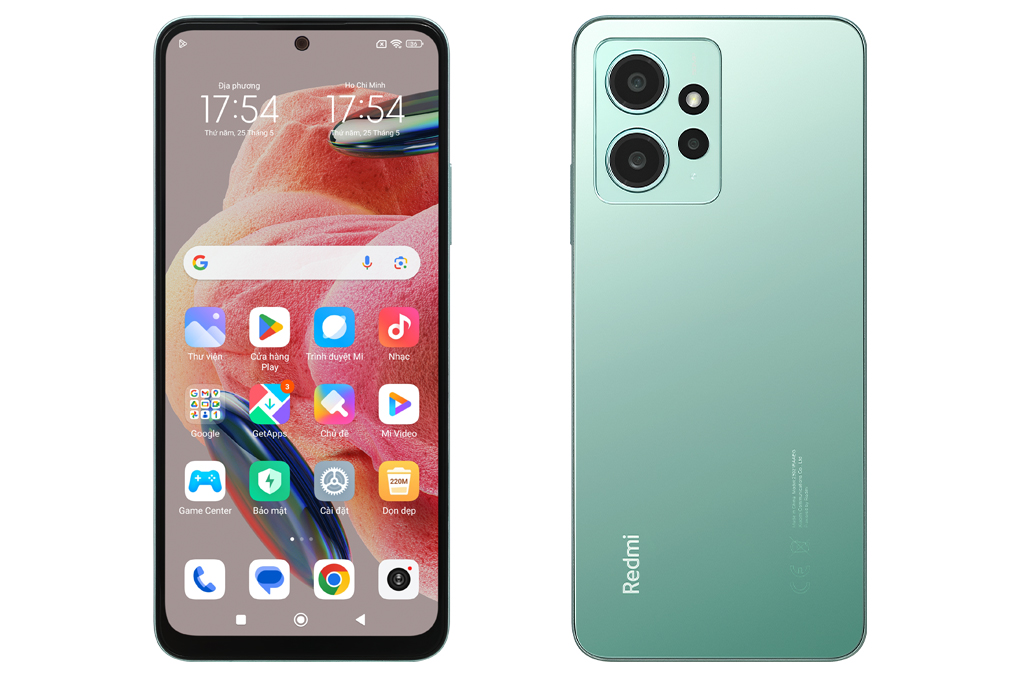 Điện thoại Xiaomi Redmi Note 12 (4GB/128GB) Màu Xanh lá